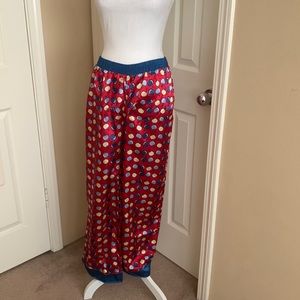 Silk pajama pants. Size medium.